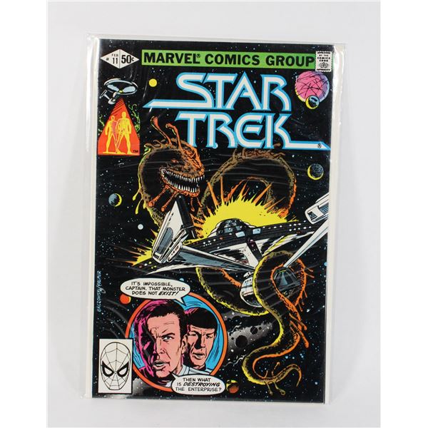 MARVEL COMICS GROUP STAR TREK COMIC #11 FEB