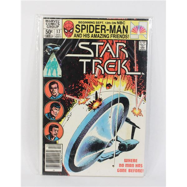 MARVEL COMICS GROUP STAR TREK COMIC #17 DEC