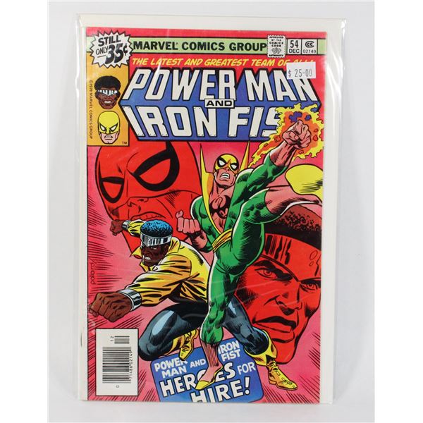 MARVEL COMICS GROUP POWER MAN AND IRON FIST COMIC