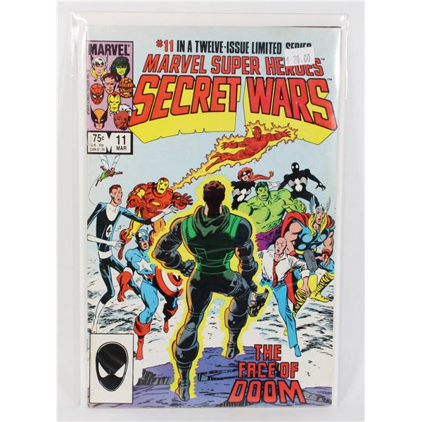 MARVEL #11 IN A TWELVE ISSUE LIMITED SERIES MARVEL