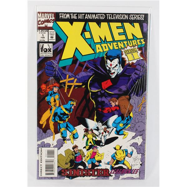 MARVEL COMICS FROMTHE HIT ANIMATED TELEVISION