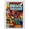 Image 1 : MARVEL COMICS GROUP DEVIL DINOSAUR COMIC #2 1978