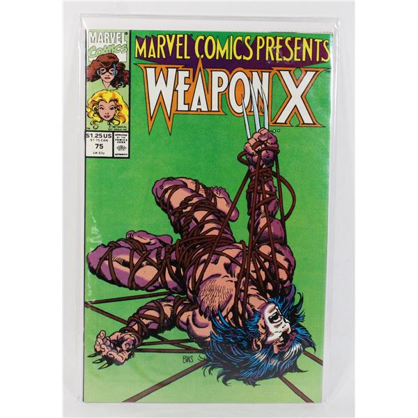 MARVEL COMICS MARVEL COMICS PRESENTS WEAPON X