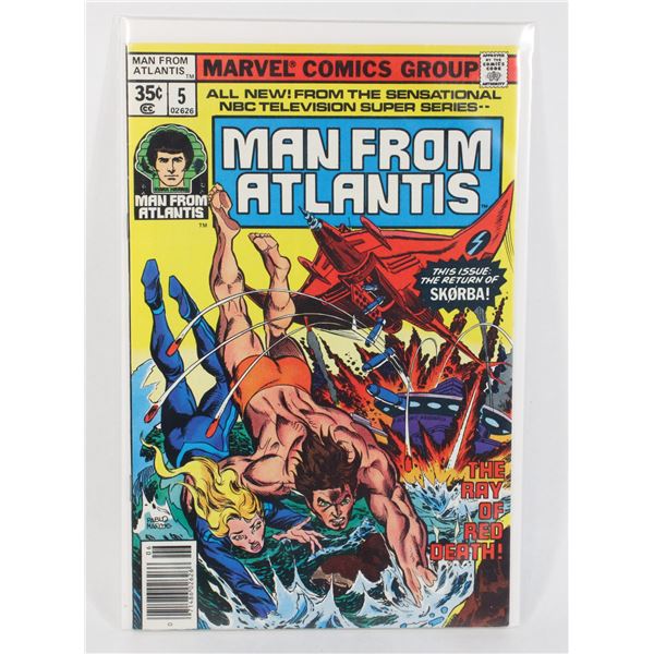 MARVEL COMICS GROUP MAN FROM ATLANTIS COMIC #5
