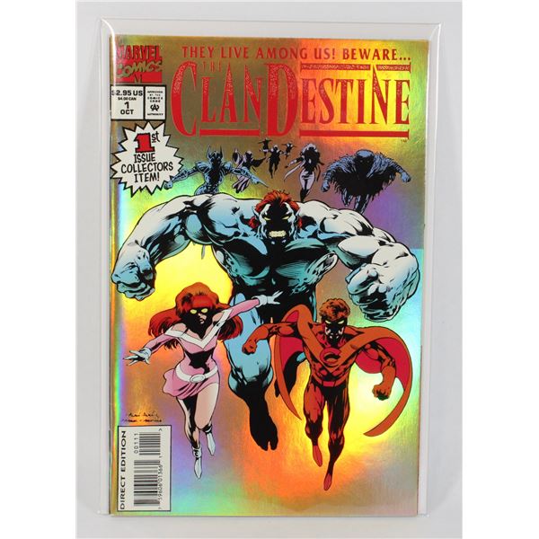 MARVEL COMICS THE CLANDESTINE COMIC #1 OCT