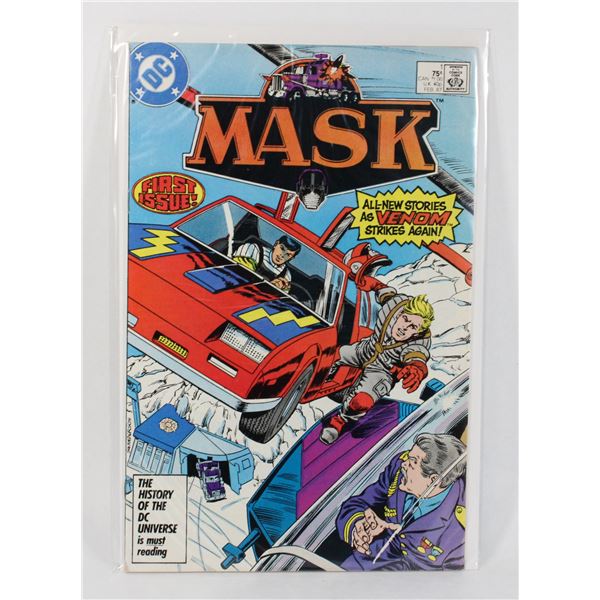 DC MASK COMIC #1 FEB 87
