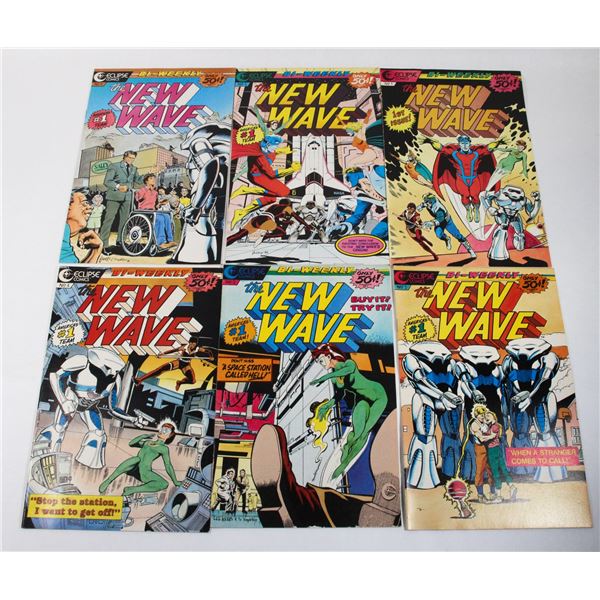 ECLIPSE COMICS THE NEW WAVE