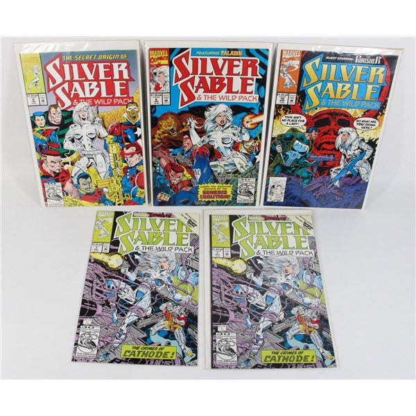 MARVEL COMICS SILVER SABLE & THE WILD PACK