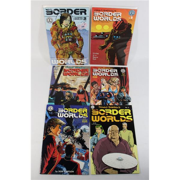 KITCHEN SINK COMICS BORDER WORLDS