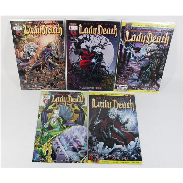 CROSSGEN COMICS LADY DEATH: A MEDIEVAL TALE