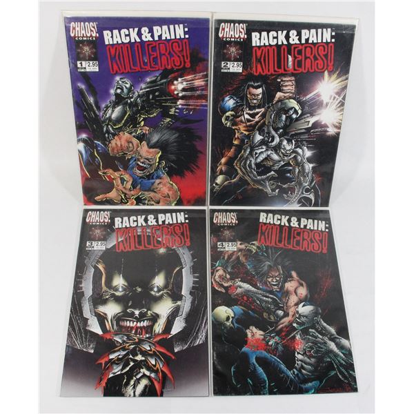 CHAOS! COMICS BACK & PAIN: KILLERS!