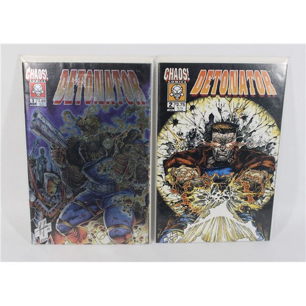 CHAOS! COMICS DETONATOR #1 & 2