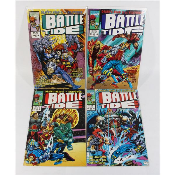 MARVEL COMICS BATTLETIDE SERIES