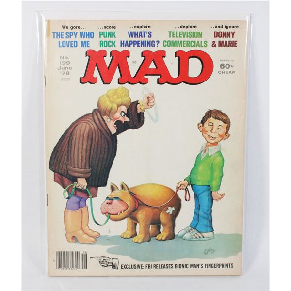 MAD MAGAZINE #199 (1978) (LADY IS ANGRY BECAUSE