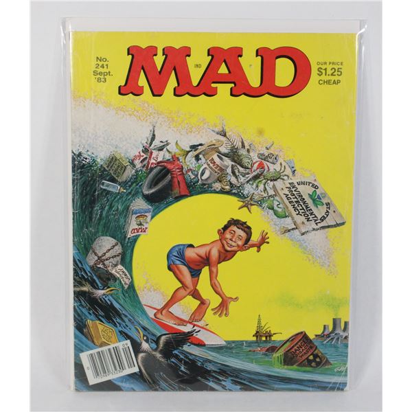 MAD MAGAZINE #241 (1983) (SURFIN’ U.S. ECCH!)