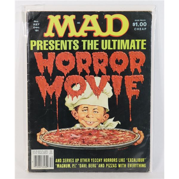 MAD MAGAZINE #227 (1981) (WOULD YOU EAT THIS