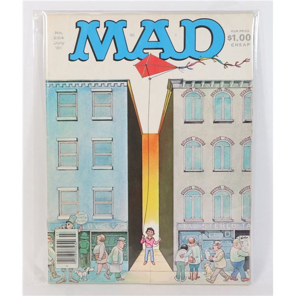 MAD MAGAZINE NO. 224 JULY 81