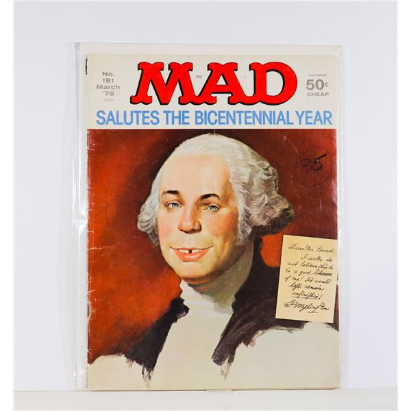 MAD MAGAZINE NO. 181 MARCH 1976