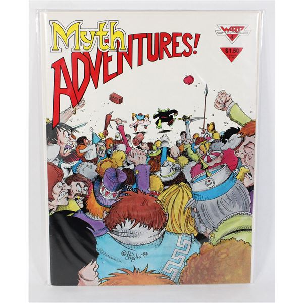 WARP GRAPHICS MYTH ADVENTURES! NO. 4