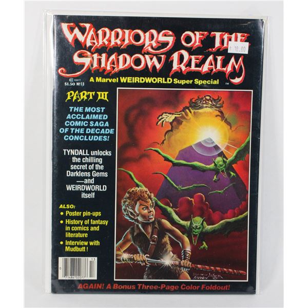 A MARVEL WEIRDWORLD SUPER SPECIAL WARRIORS OF THE