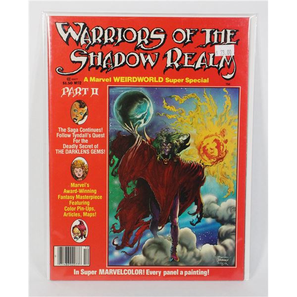 A MARVEL WEIRDWORLD SUPER SPECIAL WARRIORS OF THE