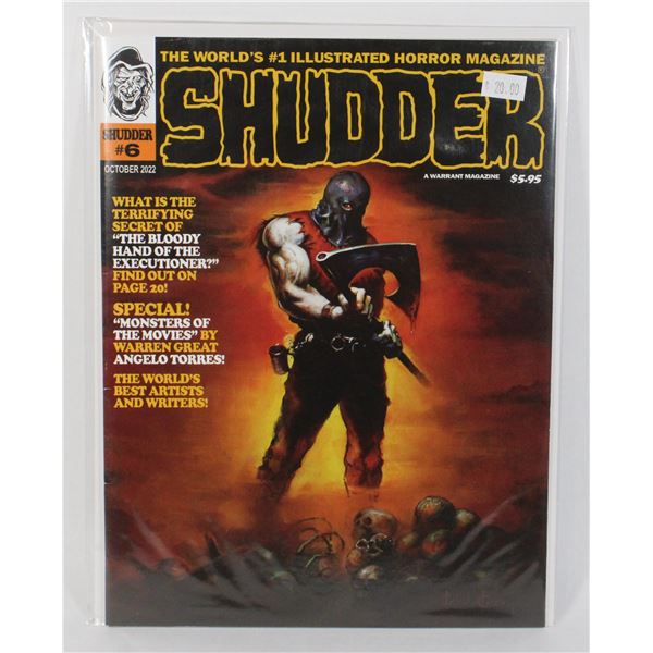 A WARRANT MAGAZINE SHUDDER #6 OCTOBER 2022