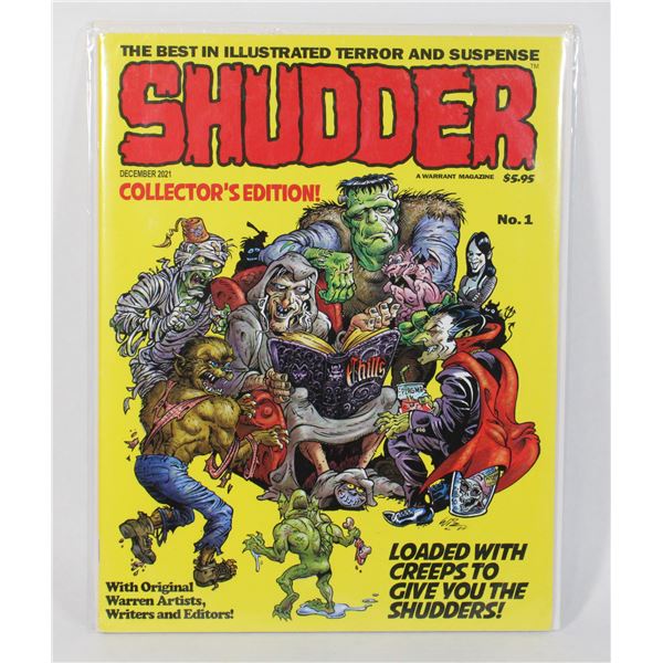 A WARRANT MAGAZINE SHUDDER COLLECTOR'S EDITION