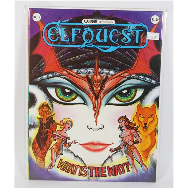 WARP GRAPHICS ELF QUEST COMIC NO.12 1981