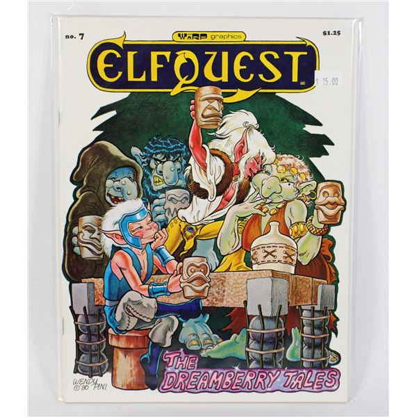 WARP GRAPHICS ELF QUEST NO. 7 THE DREAMBERRY TALES