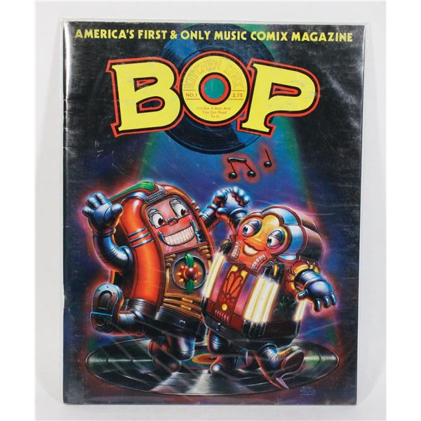KITCHEN SINK MUSIC COMIX MAGAZINE BOP NO.1