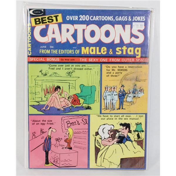 CURTIS COMICS OVER 200 CARTOONS, GAGS & JOKES