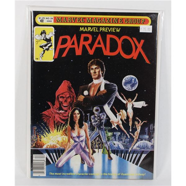 MARVEL MAGAZINE GROUP MARVEL PREVIEW PARADOX