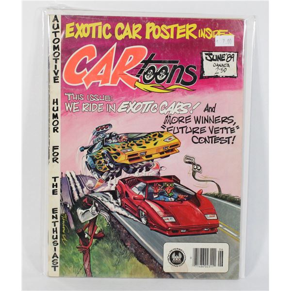 PETERSEN PUBLISHING COMPANY CAR-TOONS EXOTIC