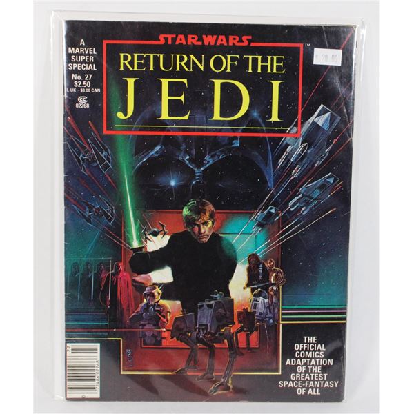 A MARVEL SUPER SPECIAL STAR WARS RETURN OF THE