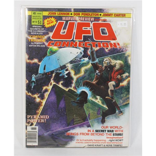 MARVEL PREVIEW PRESENTS UFO CONNECTION! COMIC