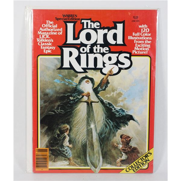 WARREN SPECIAL EDITION THE LORD OF THE RINGS