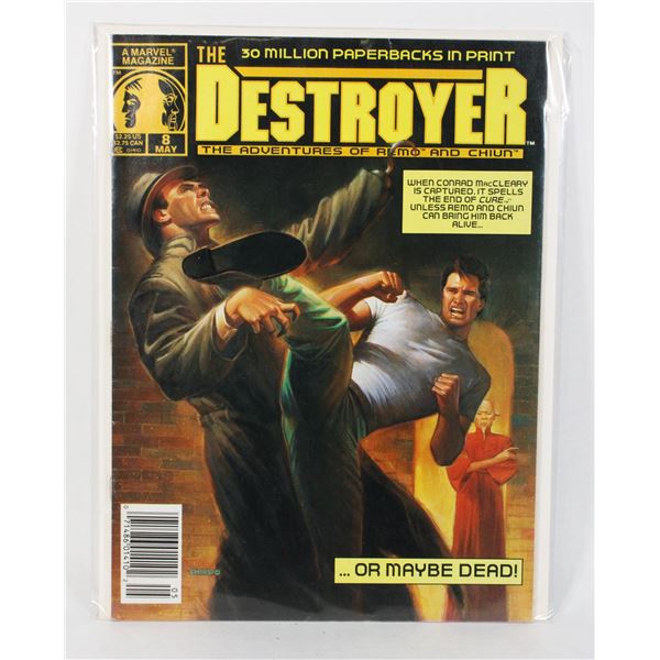 A MARVEL MAGAZINE THE DESTROYER THE ADVENTURES