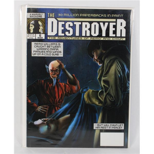 A MARVEL MAGAZINE THE DESTROYER THE ADVENTURES