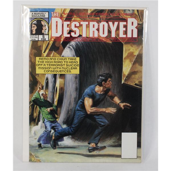 A MARVEL MAGAZINE THE DESTROYER THE ADVENTURES