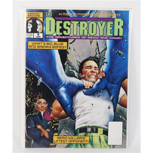 A MARVEL MAGAZINE THE DESTROYER THE ADVENTURES