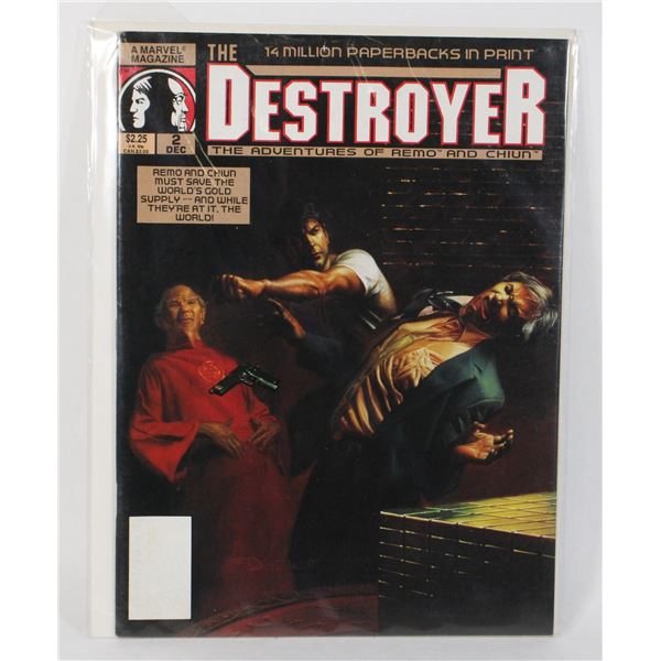 A MARVEL MAGAZINE THE DESTROYER THE ADVENTURES