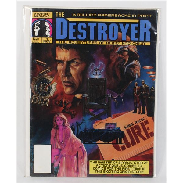 A MARVEL MAGAZINE THE DESTROYER THE ADVENTURES