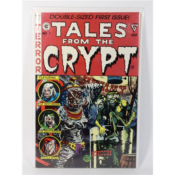 AN ENTERTAINING COMIC TERROR TALES FROM THE CRYPT