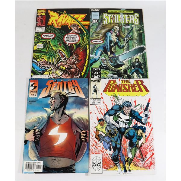 BUNDLE OF 4 MARVEL COMICS INCLUDING