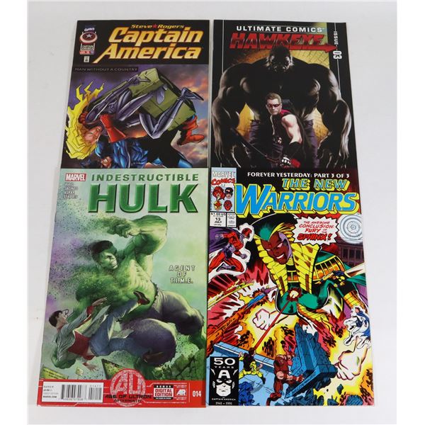 BUNDLE OF 4 MARVEL COMICS INCLUDING