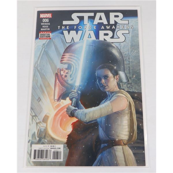 MARVEL STAR WARS THE FORCE AWAKENS ISSUE #006
