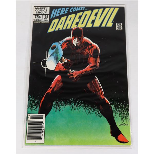 MARVEL DAREDEVIL ISSUE #193