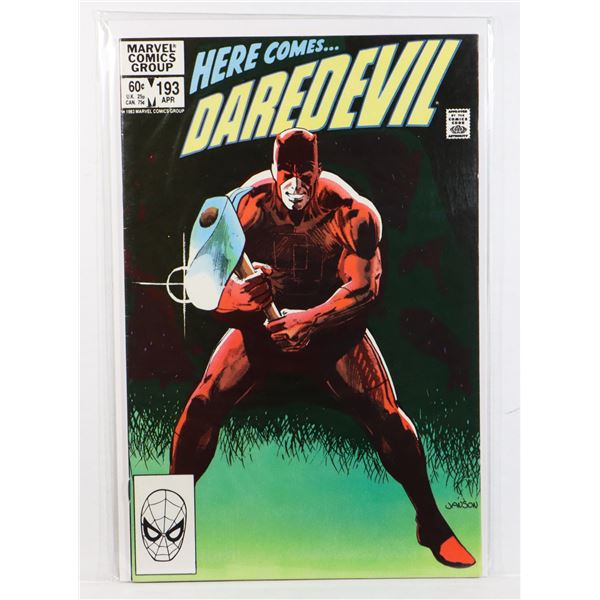 MARVEL HERE COMES DAREDEVIL ISSUE #193