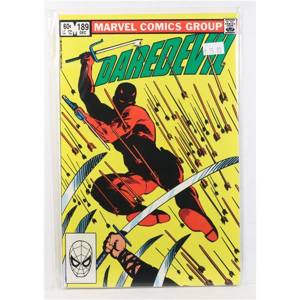 MARVEL DAREDEVIL ISSUE #189