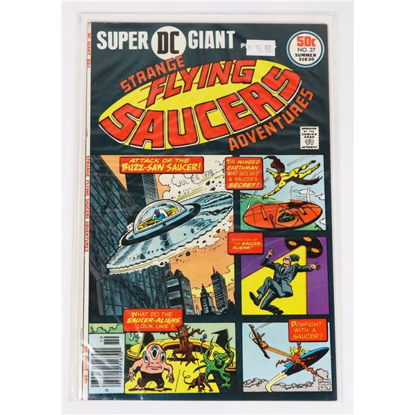 DC SUPER GIANT. STRANGE FLYING SAUCERS ADVENTURES